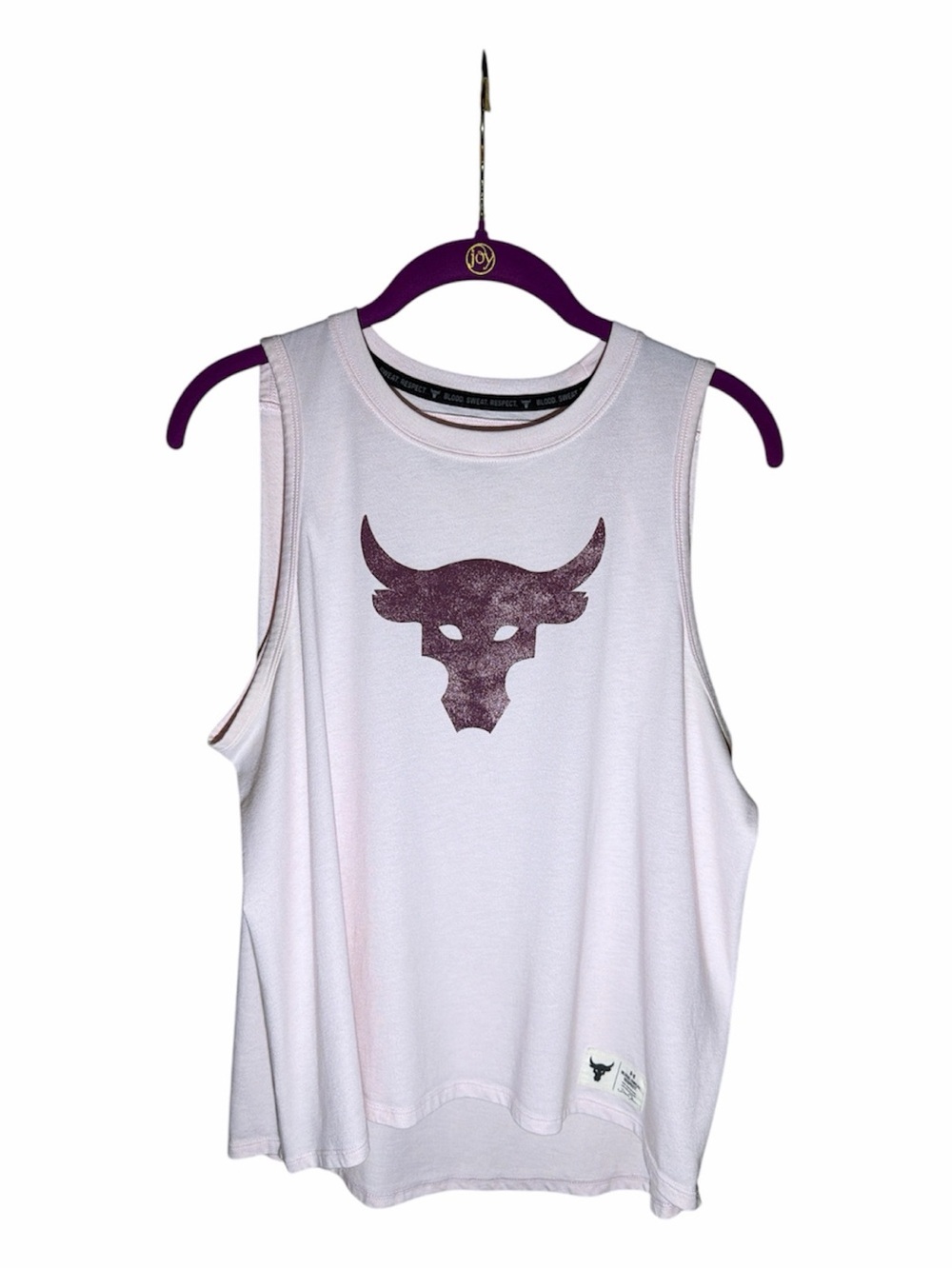 Under Armour x The Rock Brahma Bull Women’s Project Rock Tank Top Size Medium